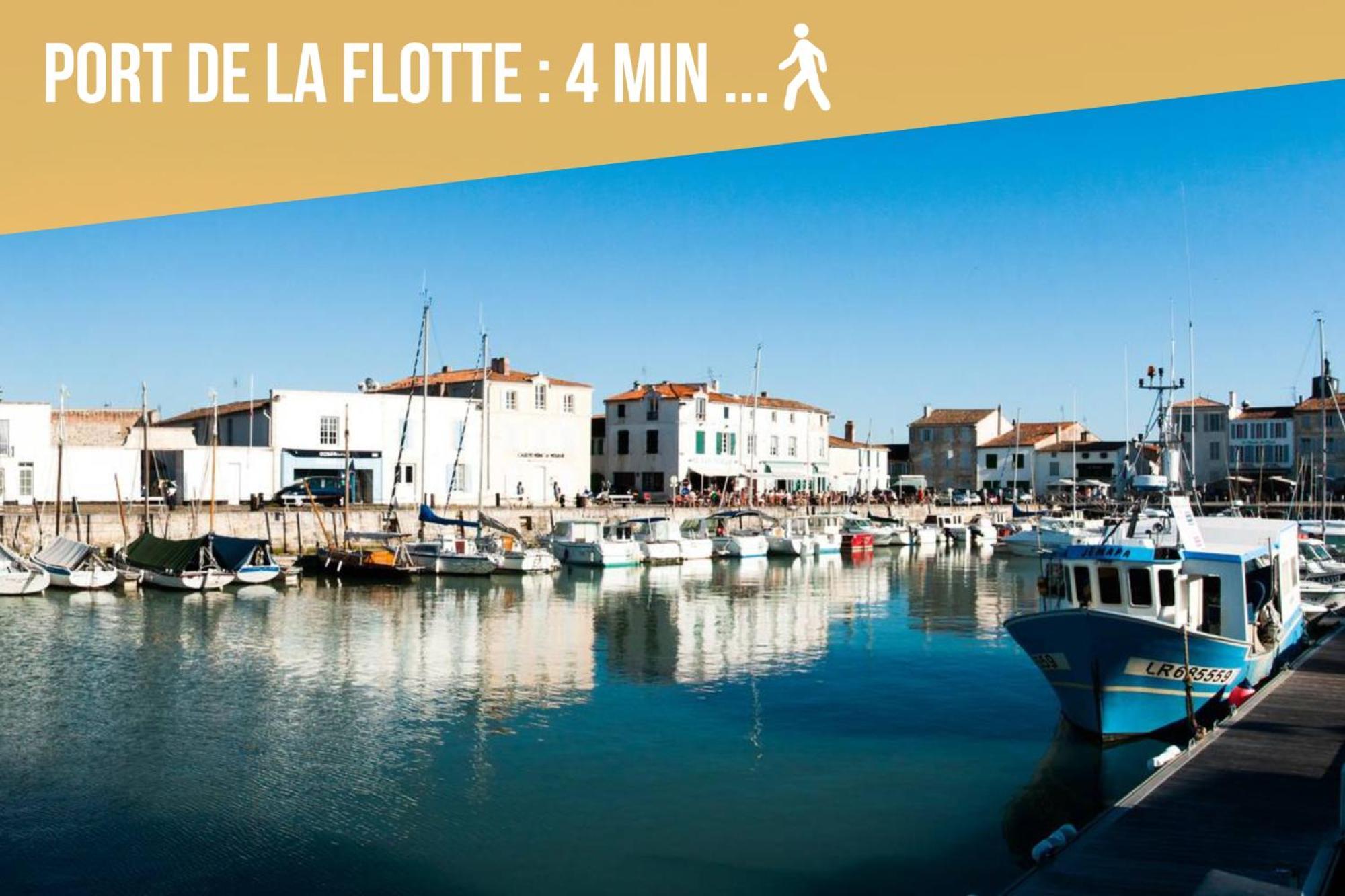 Le Phare Du Bout Du Monde - Logement Proche Du Port La Flotte Extérieur photo